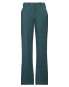 JOSEPH JOSEPH WOMAN PANTS DEEP JADE SIZE 4 VIRGIN WOOL, ELASTANE