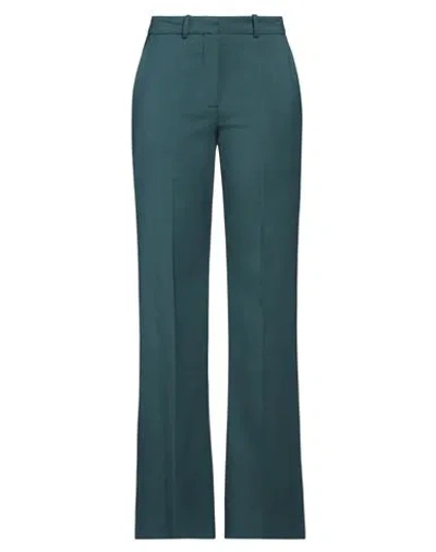 Joseph Woman Pants Deep Jade Size 10 Virgin Wool, Elastane In Green