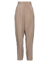 Joseph Woman Pants Khaki Size 8 Silk, Polyamide In Beige