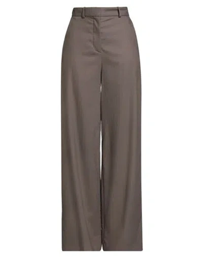 Joseph Woman Pants Khaki Size 8 Virgin Wool, Elastane