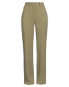 Joseph Woman Pants Military Green Size 6 Viscose, Acetate, Elastane In Green