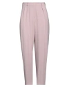 Joseph Woman Pants Pink Size 8 Viscose, Virgin Wool In Pink