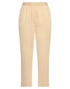 Joseph Soft Tailored Beige Trousers With Elastic Waistband In Neutral