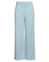 Joseph Woman Pants Sky Blue Size 10 Viscose, Acetate, Elastane In Blue