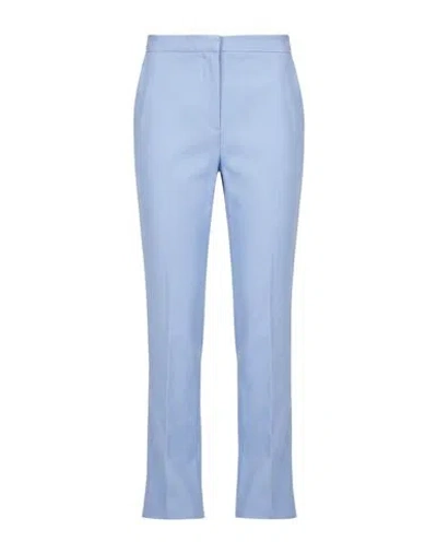 Joseph Woman Pants Sky Blue Size 6 Virgin Wool, Elastane