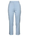 Joseph Woman Pants Sky Blue Size 8 Virgin Wool, Elastane