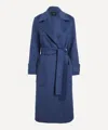 Joseph Arline Double Face Cashmere Coat In Blue