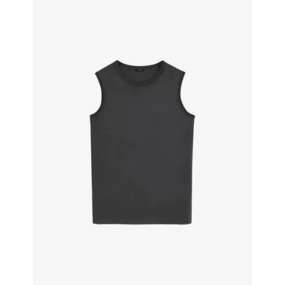 Joseph Bley Crepe De Soie Silk Blouse In Black