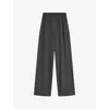 Joseph Silk Crepe De Soie Hulin Trousers In Slate