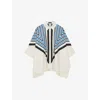 Joseph Cretto Print Arcole Shirt In Navy Combo