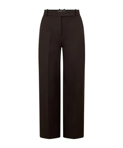Joseph Women's Yukio Straight Leg Trousers In Black