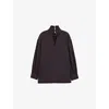 Joseph Rivoli Silk Crepe De Chine Blouse In Aurora