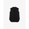 Joseph Lucien Pleat Jacquard Blouse In Black
