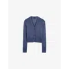 Joseph Cashair Cardigan In Harbour