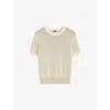 Joseph Top In Ivory/quail