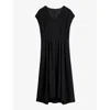 Joseph Comfort Cady Turot Dress In Black