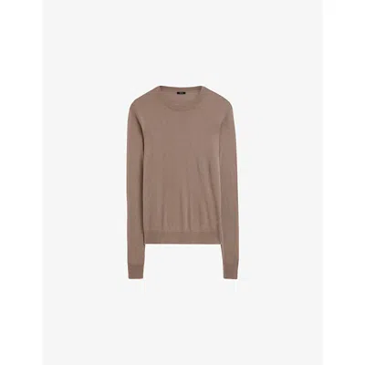 Joseph Womens Escargot Cashair Round-neck Cashmere Jumper