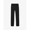 Joseph Womens Black Coleman Slim-fit Stretch-woven Trousers In Black