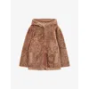 Joseph Beige Cosser Reversible Shearling Coat In Blusher
