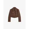 Joseph Heritage Wool Cranbrook Jacket In Arabica