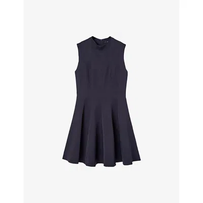 JOSEPH WOMENS JOSEPH EDITA FLARED WOVEN MINI DRESS