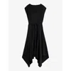 Joseph Silk Crepe De Chine Goodman Dress In Black