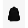 Joseph Rivoli Silk Crepe De Chine Blouse In Black