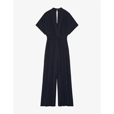 JOSEPH WOMENS JOSEPH SOFIA AIRY PLISSÉ JUMPSUIT