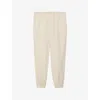 Joseph Womens Taio Relaxed-fit Twill Woven Trousers Oat In Oat
