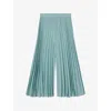 Joseph Anvers Airy Plissé Trousers