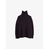 Joseph Luxe Cashmere High Neck Jumper In Aurora