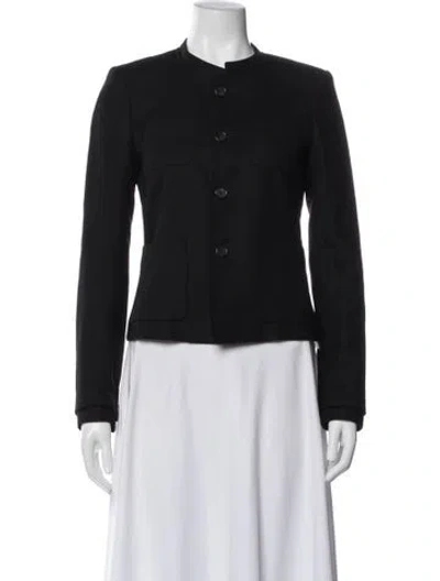 Pre-owned Joseph Wool Blazer In Black