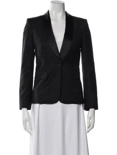 Pre-owned Joseph Wool Blazer In Black