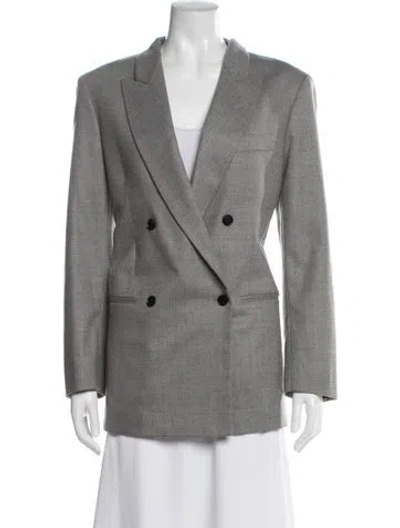 Pre-owned Joseph Wool Blazer In Gray