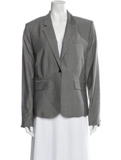 Pre-owned Joseph Wool Blazer In Gray