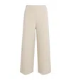 Joseph Wool-blend Culotte Trousers In Neutral