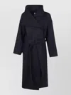 Joseph Wool Blend Fitted Coat In Gray