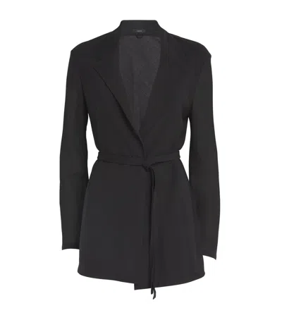 Joseph Wool-blend Haxo Jacket In Black