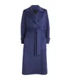 Joseph Arline Double Face Cashmere Coat In Blue