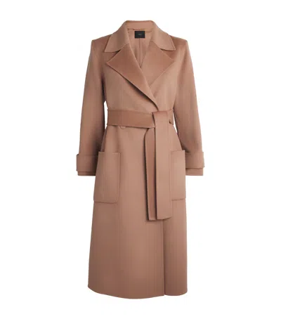 Joseph Wool-cashmere Arline Coat In Pink
