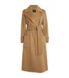 Joseph Wool-cashmere Double Face Arline Coat In Brown