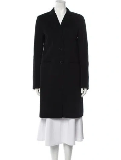 Pre-owned Joseph Wool Coat In Black