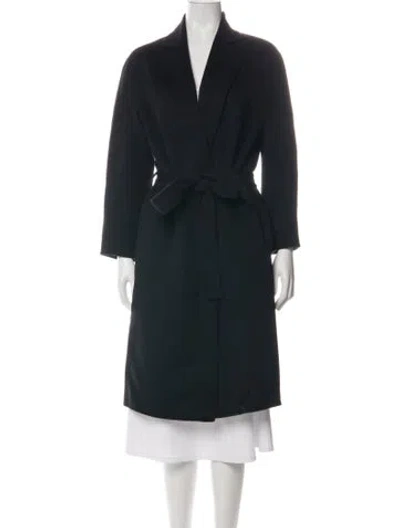 Pre-owned Joseph Wool Coat In Black