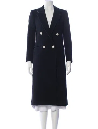 Pre-owned Joseph Wool Coat In Blue
