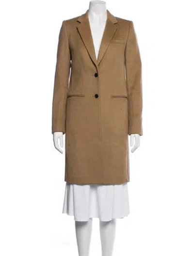 Pre-owned Joseph Wool Coat In Brown