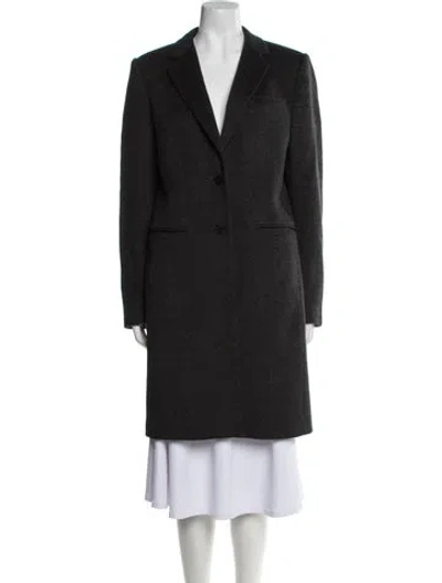 Pre-owned Joseph Wool Coat In Gray