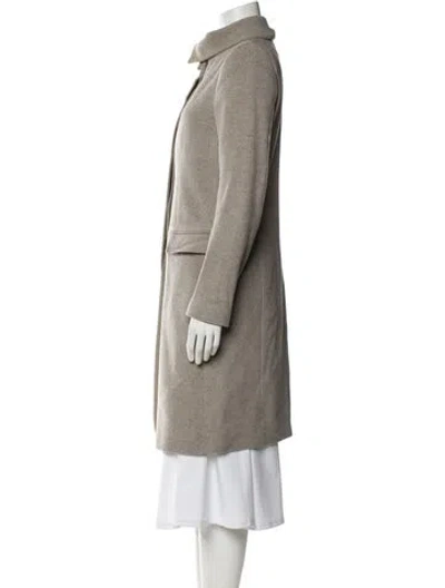 Pre-owned Joseph Wool Coat In Gray