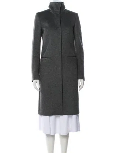 Pre-owned Joseph Wool Coat In Gray