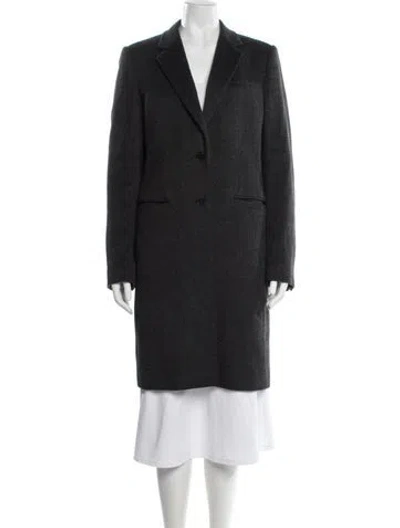 Pre-owned Joseph Wool Coat In Grey