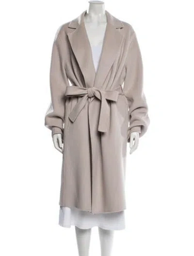 Pre-owned Joseph Wool Coat In Neutral